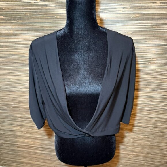 Black Dress Shrug NWOT - Picture 1 of 3